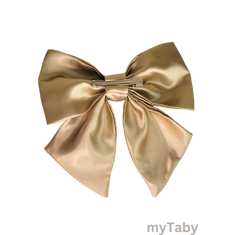 Gold Brown Sailor Bow
