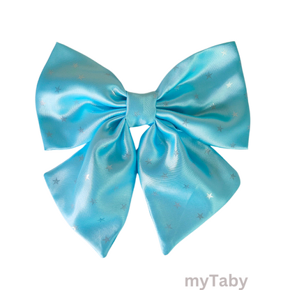 Blue Stars Sailor Bow