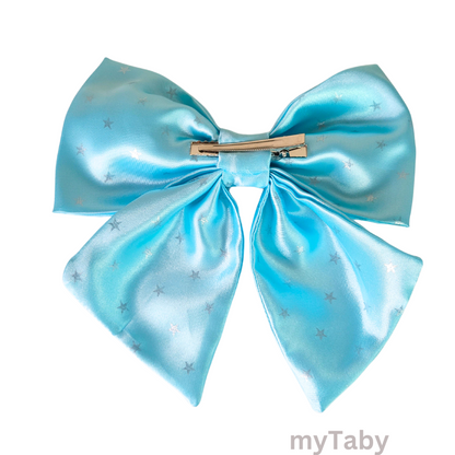 Blue Stars Sailor Bow