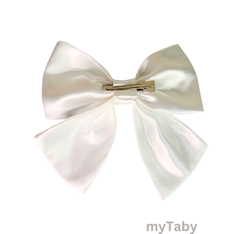 White Sailor Bow